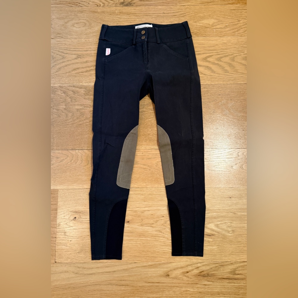 The Tailored Sportsman Kids Charcoal Riding Breeches